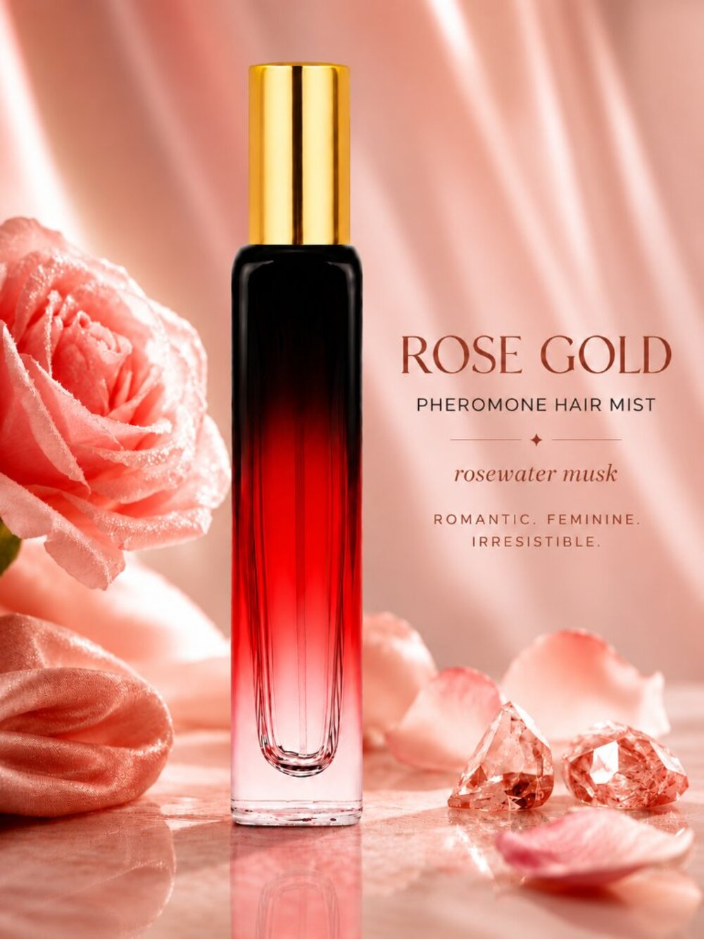Rose Gold Pheromone Hair Mist 10ml